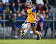 3 August 2022; Eimer Clune of Clare during the ZuCar All-Ireland Ladies Football Minor ‘C’ Championship Final match between Clare and Wicklow at Kinnegad GAA club in Kinnegad, Westmeath. Photo by Piaras Ó Mídheach/Sportsfile