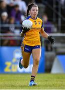 3 August 2022; Sophie Daly of Clare during the ZuCar All-Ireland Ladies Football Minor ‘C’ Championship Final match between Clare and Wicklow at Kinnegad GAA club in Kinnegad, Westmeath. Photo by Piaras Ó Mídheach/Sportsfile