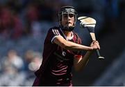 7 August 2022; Galway goalkeeper Fiona Ryan during the Glen Dimplex All-Ireland Intermediate Camogie Championship Final match between Cork and Galway at Croke Park in Dublin. Photo by Piaras Ó Mídheach/Sportsfile