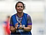 7 August 2022; Galway selector Molly Dunne during the Glen Dimplex All-Ireland Intermediate Camogie Championship Final match between Cork and Galway at Croke Park in Dublin. Photo by Piaras Ó Mídheach/Sportsfile