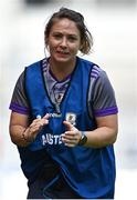 7 August 2022; Galway selector Molly Dunne during the Glen Dimplex All-Ireland Intermediate Camogie Championship Final match between Cork and Galway at Croke Park in Dublin. Photo by Piaras Ó Mídheach/Sportsfile