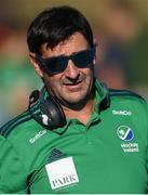 8 August 2022; Ireland head coach Sean Dancer during the women's hockey international match between Ireland and France at the Sport Ireland Campus in Dublin. Photo by Stephen McCarthy/Sportsfile