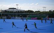 8 August 2022; A general view of the action during the women's hockey international match between Ireland and France at the Sport Ireland Campus in Dublin. Photo by Stephen McCarthy/Sportsfile