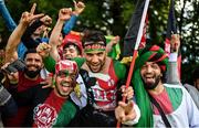 9 August 2022; Afghanistan supporters during the Men's T20 International match between Ireland and Afghanistan at Stormont in Belfast. Photo by Ramsey Cardy/Sportsfile