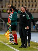 9 August 2022; Shamrock Rovers manager Stephen Bradley during the UEFA Europa League third qualifying round second leg match between Shkupi and Shamrock Rovers at Arena Todor Proeski in Skopje, North Macedonia. Photo by Ognen Teofilovski/Sportsfile