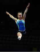 10 August 2022; Lucija Hribar of Slovenia on the balance beam before the European Championships 2022 at Olympiahalle in Munich, Germany. Photo by Ben McShane/Sportsfile