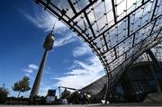 10 August 2022; A general view inside the Olympiapark before the European Championships 2022 in Munich, Germany. Photo by David Fitzgerald/Sportsfile