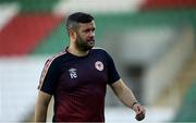 10 August 2022; St Patrick's Athletic manager Tim Clancy during a St Patrick's Athletic training session at Tallaght Stadium in Dublin. Photo by Harry Murphy/Sportsfile
