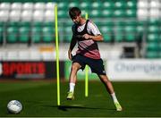 10 August 2022; Billy King during a St Patrick's Athletic training session at Tallaght Stadium in Dublin. Photo by Harry Murphy/Sportsfile