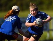 11 August 2022; Lucy Noones during the Bank of Ireland Leinster Rugby Summer Camp at Newbridge RFC in Kildare. Photo by Harry Murphy/Sportsfile