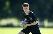 11 August 2022; Ethan Caughlan during the Bank of Ireland Leinster Rugby Summer Camp at Newbridge RFC in Kildare. Photo by Harry Murphy/Sportsfile