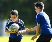 11 August 2022; Fionn O'Reilly during the Bank of Ireland Leinster Rugby Summer Camp at Newbridge RFC in Kildare. Photo by Harry Murphy/Sportsfile