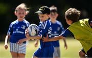11 August 2022; Finn Connorton during the Bank of Ireland Leinster Rugby Summer Camp at Tallaght RFC in Dublin. Photo by Harry Murphy/Sportsfile
