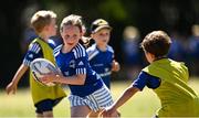 11 August 2022; Ellen Jewell during the Bank of Ireland Leinster Rugby Summer Camp at Tallaght RFC in Dublin. Photo by Harry Murphy/Sportsfile
