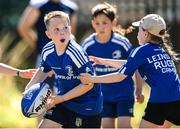 11 August 2022; John Lawlor, centre, during the Bank of Ireland Leinster Rugby Summer Camp at Tallaght RFC in Dublin. Photo by Harry Murphy/Sportsfile