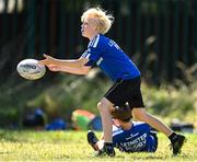 11 August 2022; Chase McDowell during the Bank of Ireland Leinster Rugby Summer Camp at Tallaght RFC in Dublin. Photo by Harry Murphy/Sportsfile