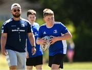 11 August 2022; Rowan Healy during the Bank of Ireland Leinster Rugby Summer Camp at Tallaght RFC in Dublin. Photo by Harry Murphy/Sportsfile