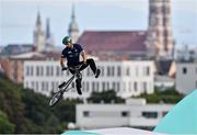 11 August 2022; Kevin Fabregue of France competing in the Cycling BMX Freestyle qualification round during day 1 of the European Championships 2022 at Olympiaberg in Munich, Germany. Photo by David Fitzgerald/Sportsfile
