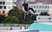 11 August 2022; Kevin Fabregue of France competing in the Cycling BMX Freestyle qualification round during day 1 of the European Championships 2022 at Olympiaberg in Munich, Germany. Photo by David Fitzgerald/Sportsfile