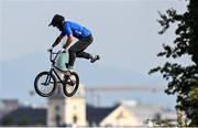 11 August 2022; Francesco Mongillo of Italy competing in the Cycling BMX Freestyle qualification round during day 1 of the European Championships 2022 at Olympiaberg in Munich, Germany. Photo by David Fitzgerald/Sportsfile