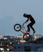 11 August 2022; Tom Van den Bogaard of Netherlands competing in the Cycling BMX Freestyle qualification round during day 1 of the European Championships 2022 at Olympiaberg in Munich, Germany. Photo by David Fitzgerald/Sportsfile
