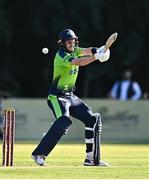 11 August 2022; George Dockrell of Ireland during the Men's T20 International match between Ireland and Afghanistan at Stormont in Belfast. Photo by Sam Barnes/Sportsfile