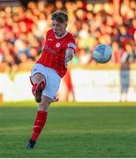 11 August 2022; Kailin Barlow of Sligo Rovers during the UEFA Europa Conference League third qualifying round second leg match between Sligo Rovers and Viking at The Showgrounds in Sligo. Photo by James Fallon/Sportsfile
