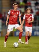 11 August 2022; Chris Forrester of St Patrick's Athletic during the UEFA Europa Conference League third qualifying round second leg match between St Patrick's Athletic and CSKA Sofia at Tallaght Stadium in Dublin. Photo by Stephen McCarthy/Sportsfile