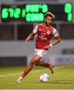 11 August 2022; Barry Cotter of St Patrick's Athletic during the UEFA Europa Conference League third qualifying round second leg match between St Patrick's Athletic and CSKA Sofia at Tallaght Stadium in Dublin. Photo by Stephen McCarthy/Sportsfile