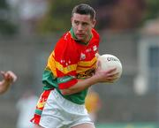 9 May 2004; Joe Byrne, Carlow. Bank of Ireland Leinster Senior Football Championship, Carlow v Longford, O'Connor Park, Tullamore, Co. Offaly. Picture credit; David Maher / SPORTSFILE