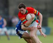 9 May 2004; Mark Brennan, Carlow. Bank of Ireland Leinster Senior Football Championship, Carlow v Longford, O'Connor Park, Tullamore, Co. Offaly. Picture credit; David Maher / SPORTSFILE