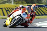 22 May 2004; Leon Camier, Padgetts Motorcycles, in action during the British Supersport Qualifying 1, Mondello Park, Kildare. Picture credit; Pat Murphy / SPORTSFILE