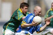 23 May 2004; Tommy Gill, Wicklow, in action against Mark O'Reilly, Meath. Bank of Ireland Leinster Senior Football Championship, Meath v Wicklow, Croke Park, Dublin. Picture credit; Brian Lawless / SPORTSFILE