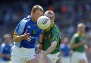 23 May 2004; Anthony Nolan, Wicklow, is tackled by Stephen Mac Gabhann, Meath. Bank of Ireland Leinster Senior Football Championship, Meath v Wicklow, Croke Park, Dublin. Picture credit; Matt Browne / SPORTSFILE