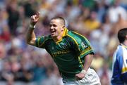 23 May 2004; Daithi Regan, Meath, celebrates after scoring his sides first goal. Bank of Ireland Leinster Senior Football Championship, Meath v Wicklow, Croke Park, Dublin. Picture credit; Brian Lawless / SPORTSFILE