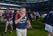 23 May 2004; Paidi O'Se, Westmeath manager, pictured after victory over Offaly. Bank of Ireland Leinster Senior Football Championship, Offaly v Westmeath, Croke Park, Dublin. Picture credit;  Matt Browne / SPORTSFILE