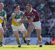 23 May 2004; Michael Ennis, Westmeath, in action against Thomas Deehan, Offaly. Bank of Ireland Leinster Senior Football Championship, Offaly v Westmeath, Croke Park, Dublin. Picture credit;  Matt Browne / SPORTSFILE