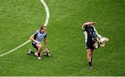 11 August 2013; Dejected Dublin players Peter Kelly, left, and Gary Maguire after the game. GAA Hurling All-Ireland Senior Championship, Semi-Final, Dublin v Cork, Croke Park, Dublin. Picture credit: Dáire Brennan / SPORTSFILE