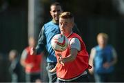 11 August 2013; Republic of Ireland's Paddy Madden in action during squad training ahead of their international friendly match against Wales on Wednesday. Republic of Ireland Squad Training, Spytty Park, Newport, Wales. Picture credit: David Maher / SPORTSFILE