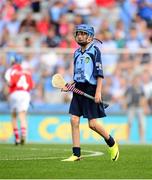 11 August 2013; Ben Tuohy, representing Dublin, during the INTO/RESPECT Exhibition GoGames at the GAA Hurling All-Ireland Senior Championship Semi-Final between Dublin and Cork. Croke Park, Dublin. Photo by Sportsfile