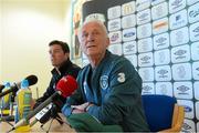 11 August 2013; Republic of Ireland manager Giovanni Trapattoni during a management update ahead of their international friendly match against Wales on Wednesday. Republic of Ireland Management Update, Civic Centre, Newport, Wales. Picture credit: David Maher / SPORTSFILE