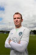 12 August 2013; Republic of Ireland's Glenn Whelan after a player update ahead of their international friendly against Wales on Wednesday. Republic of Ireland Management Update, Civic Centre, Newport, Wales. Picture credit: David Maher / SPORTSFILE
