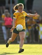 13 August 2022; Cathy Carey of Antrim during the TG4 All-Ireland Ladies Junior Football Championship Final Replay between Antrim and Fermanagh at the Athletic Grounds, Armagh. Photo by Oliver McVeigh/Sportsfile