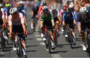 14 August 2022; Sam Bennett of Ireland after crossing the line to finish fifth in the 28th UEC Road Cycling European Championships during day 4 of the European Championships 2022 in Munich, Germany. Photo by David Fitzgerald/Sportsfile