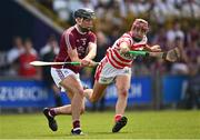 14 August 2022; Phillip Dempsey of St Martin's in action against Diarmuid Doyle of Ferns St Aidan's during the Wexford County Senior Hurling Championship Final match between St Martin's and Ferns St Aidan's at Chadwicks Wexford Park in Wexford. Photo by Ramsey Cardy/Sportsfile