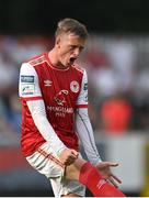 14 August 2022; Chris Forrester of St Patrick's Athletic reacts during the SSE Airtricity League Premier Division match between St Patrick's Athletic and Sligo Rovers at Richmond Park in Dublin. Photo by Seb Daly/Sportsfile