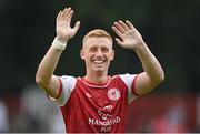 14 August 2022; Eoin Doyle of St Patrick's Athletic after his side's victory in the SSE Airtricity League Premier Division match between St Patrick's Athletic and Sligo Rovers at Richmond Park in Dublin. Photo by Seb Daly/Sportsfile