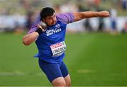 15 August 2022; Scott Lincoln of Great Britain competes in the Men's Shot Put Qualification during day 5 of the European Championships 2022 at the Olympiastadion in Munich, Germany. Photo by Ben McShane/Sportsfile