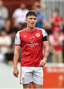14 August 2022; Joe Redmond of St Patrick's Athletic during the SSE Airtricity League Premier Division match between St Patrick's Athletic and Sligo Rovers at Richmond Park in Dublin. Photo by Seb Daly/Sportsfile