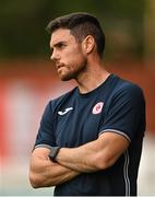 14 August 2022; Sligo Rovers manager John Russell during the SSE Airtricity League Premier Division match between St Patrick's Athletic and Sligo Rovers at Richmond Park in Dublin. Photo by Seb Daly/Sportsfile